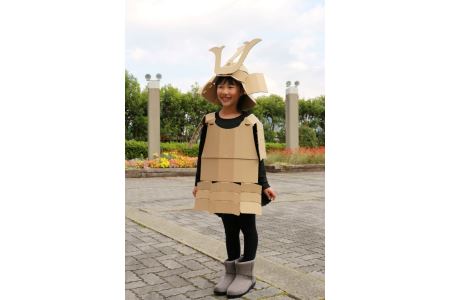 楠公さん（楠木正成・正行）　段ボール甲冑・兜セット（子ども用）｜こだわりの逸品 地域特産品 ギフト 自分用 人気 おすすめ