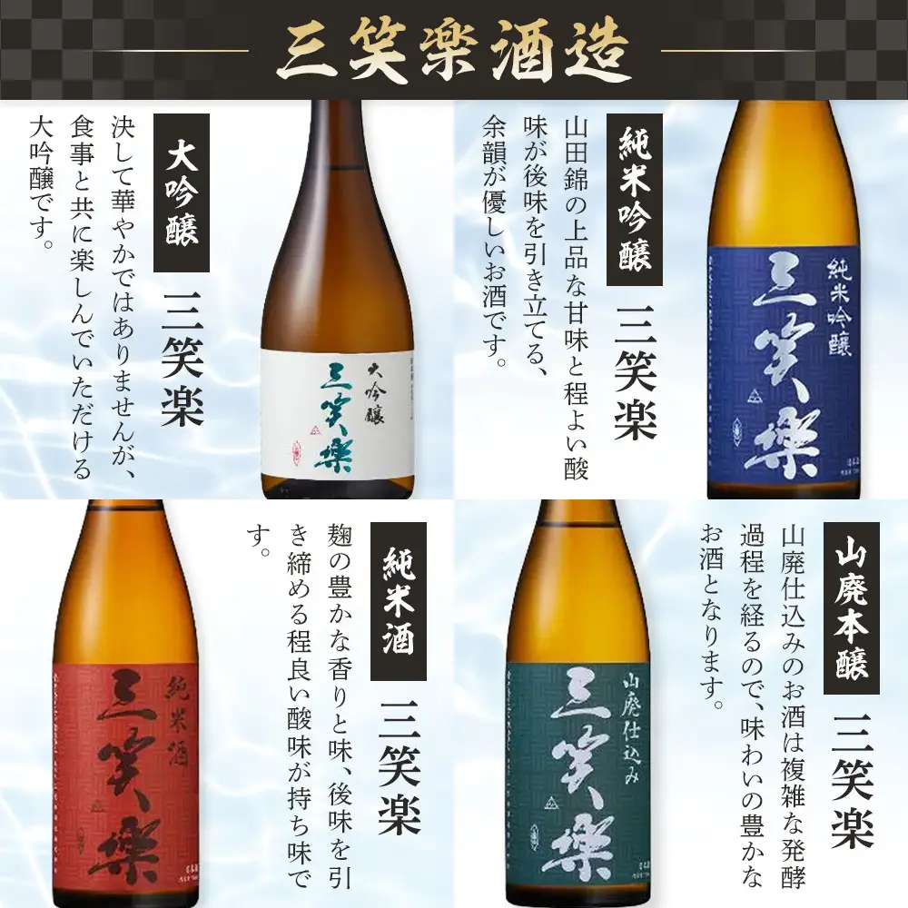 南砺市 地元酒蔵3社の日本酒 厳選 12本セット