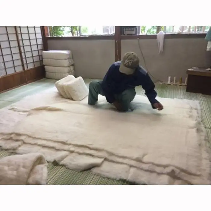 1級技能士が厳選した綿を使用！ 匠の敷布団