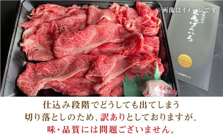 【全6回定期便】【訳あり】長崎和牛 出島ばらいろ 肩ロース バラ 切り落とし 計2.4kg（400g×6回）【合同会社肉のマルシン】[QBN030]