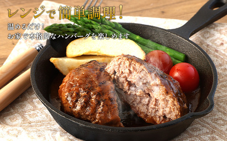 ハンバーグ セット 冷蔵(200g × 6パック 計 1,200g) ギフト レンジ 湯煎 温めるだけ 簡単調理 小分け 個包装 総菜 簡単 おかず レトルト 人気 お取り寄せ 九州 宮崎県 えびの市 送料無料