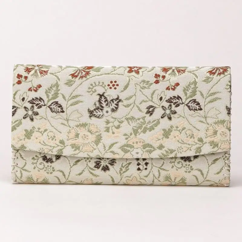 【龍村美術織物】早雲寺（銀）茶道具5点セット（古帛紗など）