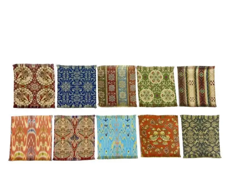 【龍村美術織物】＜柄お任せ＞ コースター10枚セット