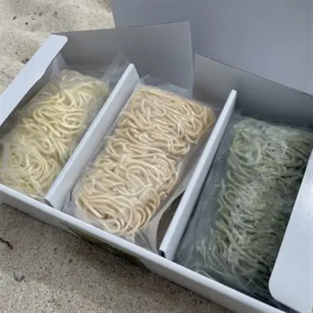 与那原へいわ麺3セット(バジル麺・パプリカ麺・トマト麺) パスタ(生麺)【配送不可地域：離島】【1496965】