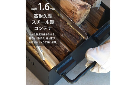 M.O.L 極厚スチール製コンテナボックス タフコンS／フタなし MOL-X30S [VBZ007] コンテナ キャンプ キャンプ用品 ギア アウトドア