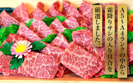 【全3回定期便】【化粧箱入】博多和牛A5〜A4 肩ロースミニステーキ400g ソース・塩胡椒付[VCL099]