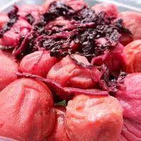 紀州南高梅 しそ漬け梅 1kg 塩分20％ 添加物不使用 / 梅 うめ ウメ  梅干し 梅干 しそ 紫蘇 シソ しそ漬け 紫蘇漬け 南高梅 紀州南高梅 和歌山県 田辺市 【aoi013-2】