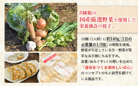 【なかしべつミルキーポーク100％使用】 樹苞 命薬ぎょうざ45個（約4.5人前）【5301302】