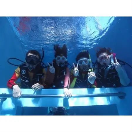 【Cカードライセンス不要】BIG BLUE　ダイビング専用温水プールで体験ダイビング_旅行券・チケット ダイビング 体験チケット _【1489916】
