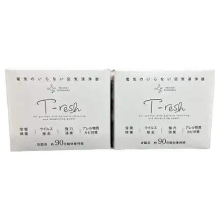 空間除菌・消臭 T-resh 置き型 2個セット_雑貨・日用品  日用品 _【1496584】