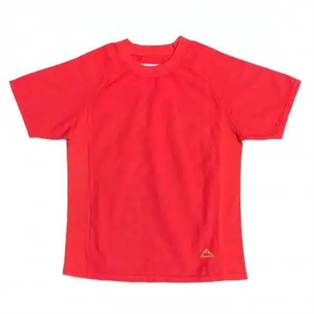 「SKINFRIEND SUMMER」丸首半袖Tシャツ　男女兼用Mサイズ/レッド【1498432】