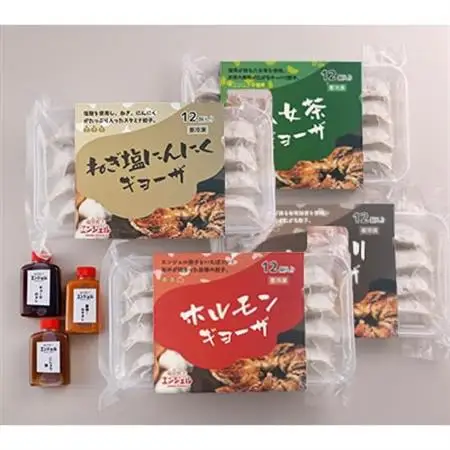 エンジェル餃子の4種食べ比べセット_惣菜・加工品 餃子  ぎょうざ ギョウザ_【配送不可地域：離島】【1498468】