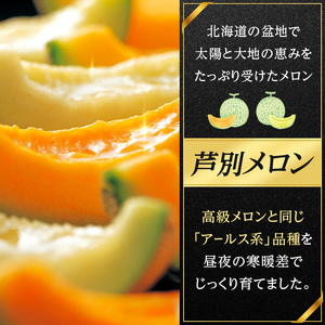 メロン 赤肉 青肉 2玉 食べ比べ セット 詰め合わせ 芦別メロン 計2.8kg以上 北海道 芦別市 アールスメロン 果物 果物類 フルーツ デザート 高級 至福 濃厚 甘い 豊かな香り 食べ方ガイド