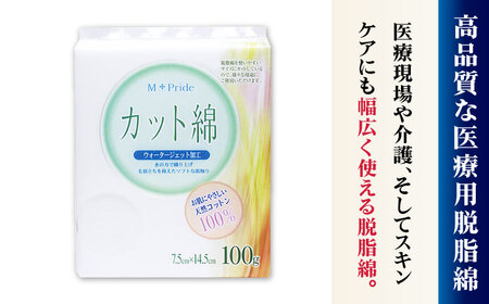 医療脱脂綿（カット綿）100g×6袋 BKBX003 コットン