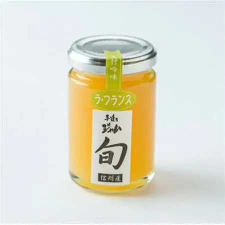 長野県産果実の季節を楽しむ旬ジャムセット(冬)ラ・フランス、ふじりんご、紅玉りんご　140g×3個【1209105】