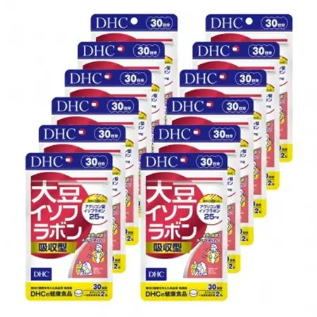 DHC 大豆イソフラボン 吸収型 30日分 12個セット(360日分)【1499700】