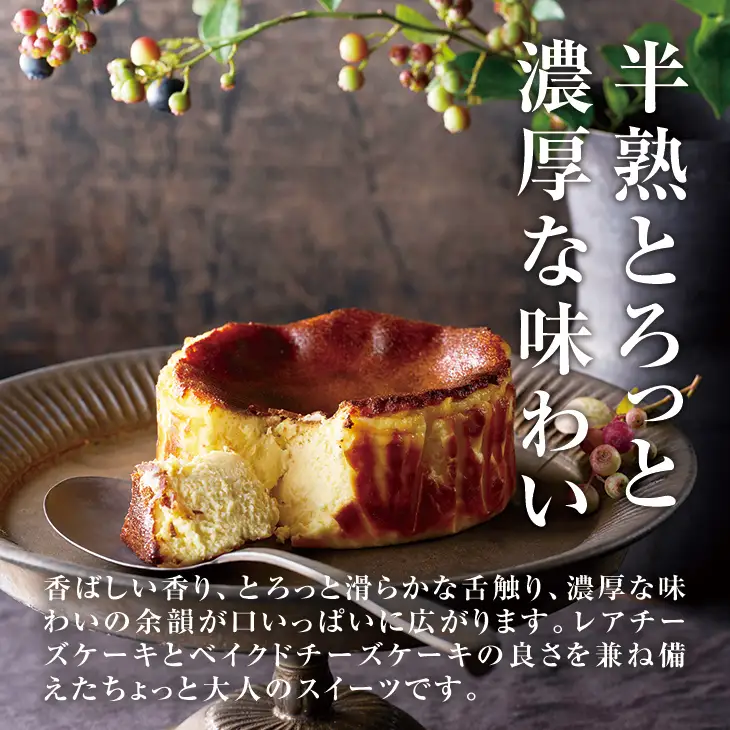 バスクチーズケーキ4個 ケーキ C220-012