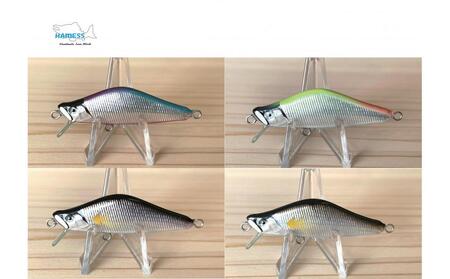 ハーネス ルアー 蝶舞48S 4色セット(さぬき市限定カラー)【渓流 ソルト 釣り ルアー 工芸品 香川県 さぬき市】