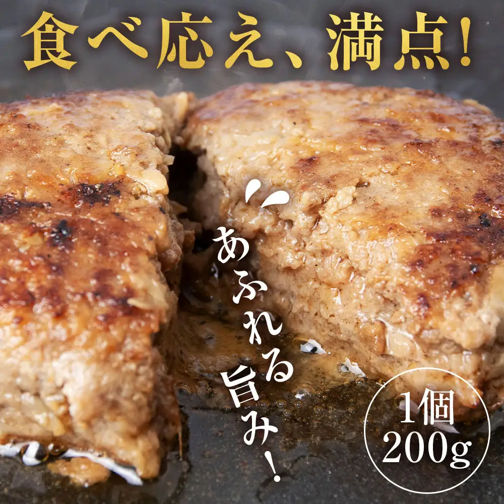 白老牛 スタンダード ハンバーグ セット 20個 （網脂なし） 特製ソース BY123