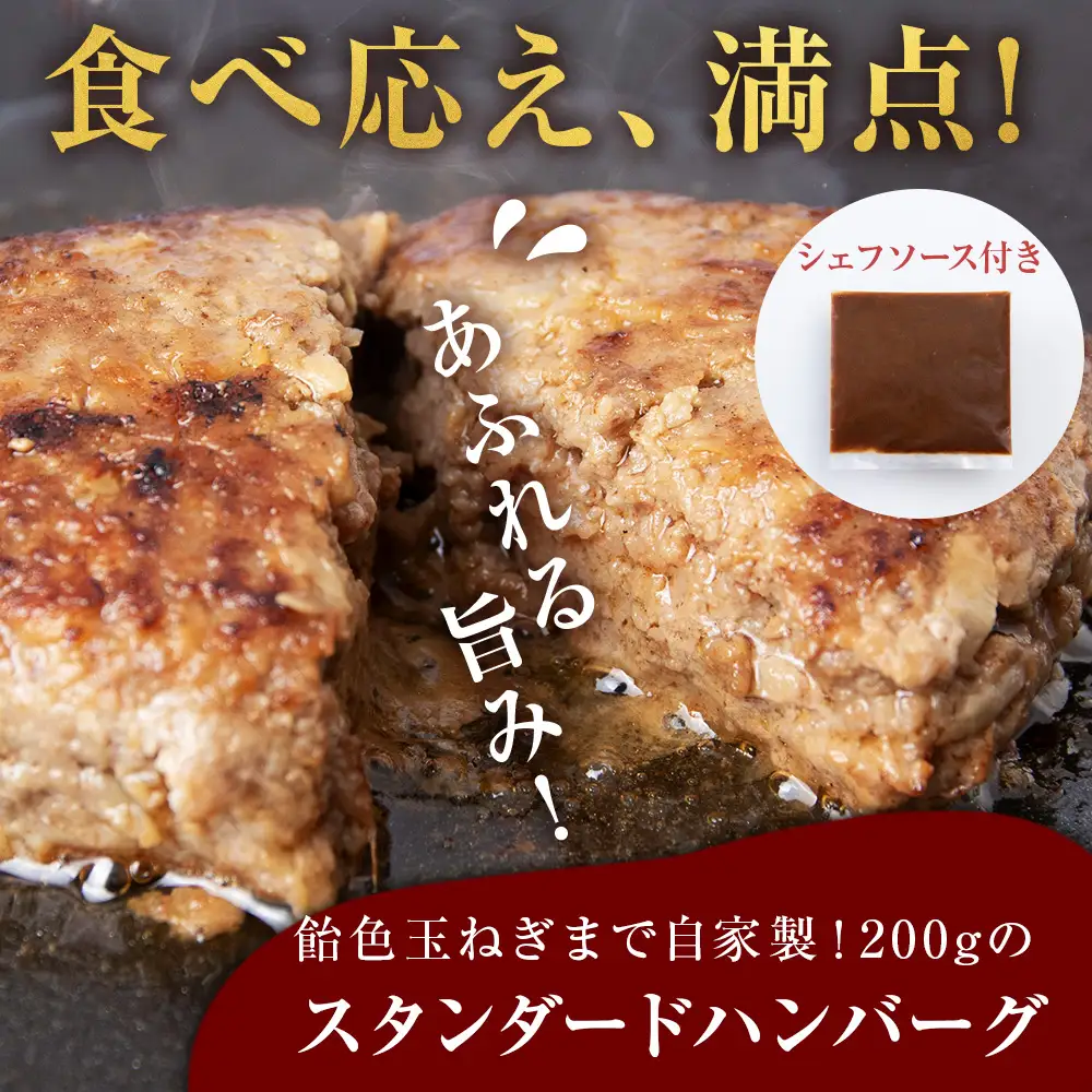 白老牛 2種 食べ比べ ハンバーグ セット 合計10個 Wチーズ・スタンダード 特製ソース BY124