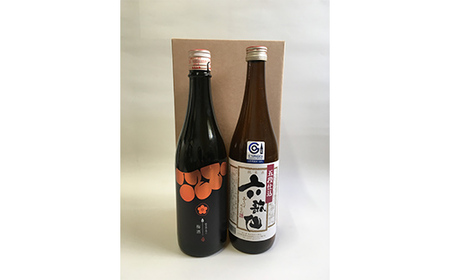 六歌仙 純米酒で造ったうめ酒・五段仕込純米 720ml セット F2Y-4261