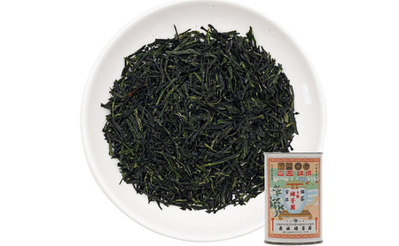 ＜産地直送＞京都宇治茶　奥西緑芳園の玉露【緑芳園】100ｇ缶入り・煎茶【八十八夜】100ｇ缶入り銘茶飲み比べセット 飲料類 お茶 