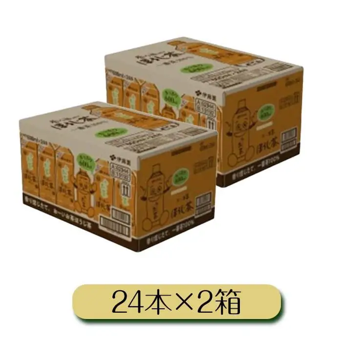 【最短７日以内発送】お～いお茶 ほうじ茶 600ml×48本セット　［おーいお茶 ペットボトル ケース 箱 伊藤園 静岡］
