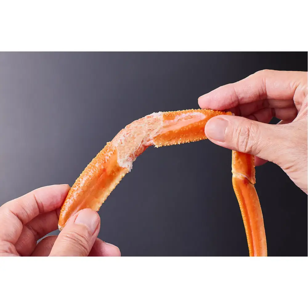 ＜金～日着※指定日不可＞＜11月中旬～3月上旬発送予定＞浜茹松葉ガニ足欠(2枚/計約800g以上)