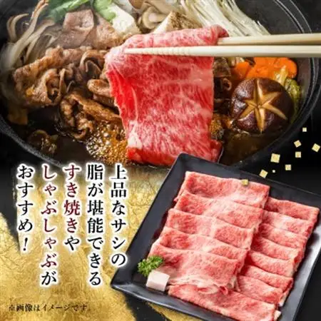 【飛騨牛】ローススライス(すき焼き/しゃぶしゃぶ)1kg 岐阜県産 黒毛和牛 贈り物にも【配送不可地域：離島】【1046753】