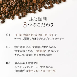 ONEDAYコーヒー 10g×8袋 セット 粉 ドリップコーヒー ふじ珈琲 下関 BA