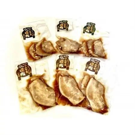 【6袋入り】食べ比べおとんチャーシューセット　肩ロース・バラ肉(各100g×3パック)【配送不可地域：離島】【1485687】