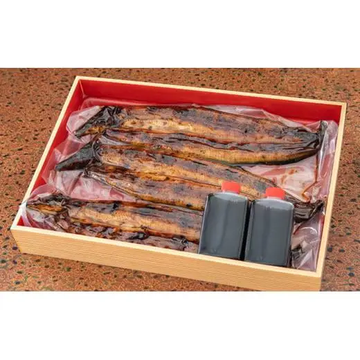 【父の日ギフト】本部うなぎ屋 鰻の蒲焼３尾 国産うなぎ 宮崎 蒲焼 鰻＜12-2a＞