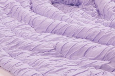 ふわふわもちもち とろけるような心地よさ オールシーズン マシュマロフトン パステルラベンダー 1枚 シングル 150×200cm [0014]