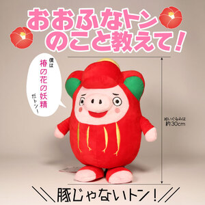 おおふなトン ぬいぐるみ  大船渡 大船渡市 おおふなと 三陸 キャラクター グッズ ご当地キャラ 人形 贈り物
