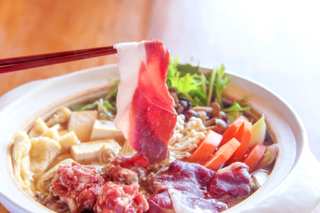 イノシシ鍋（山椒つくね入り） 約650g