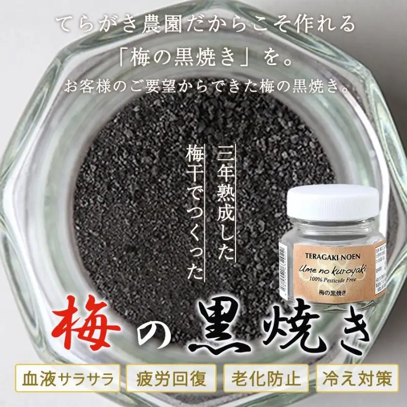 梅の黒焼き 30g 南高梅使用 trgk004A【trgk004A】