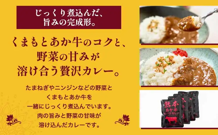 くまもと あか牛 ビーフカレー 30人前 