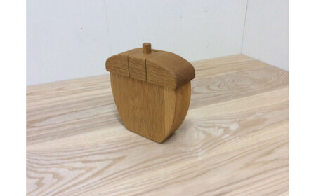 どんぐり貯金箱｜どんぐり 木 貯金 ナチュラル 天然素材 工芸 工芸品 神奈川県 座間市　※着日指定不可