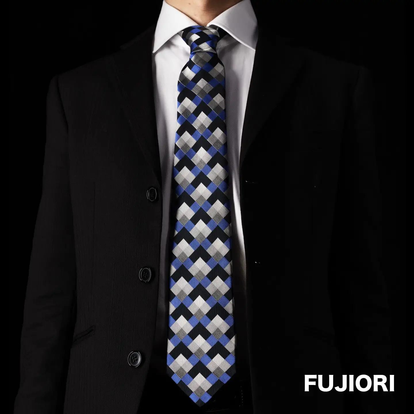TSURUIKI　甲州織物ネクタイ【FUJIORI】【リード】｜ネクタイ 甲州織物  甲斐絹 郡内織 甲州織 シルク  ファッション   シルクネクタイ 