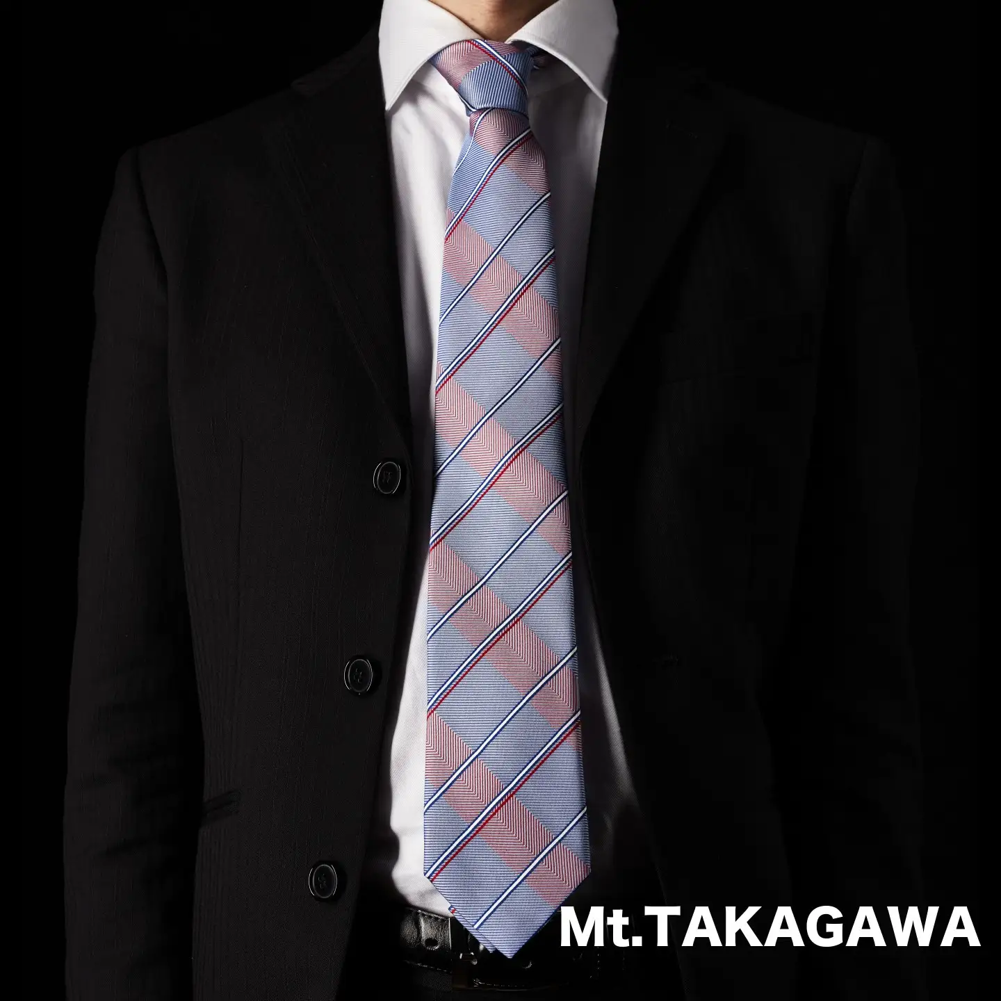 TSURUIKI　甲州織物ネクタイ【Mt.TAKAGAWA】　【リード】｜ネクタイ 甲州織物 甲斐絹 郡内織 甲州織 シルク