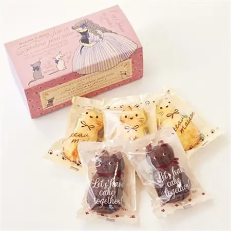 にゃんこマドレーヌ5個入り_菓子・スイーツ 焼き菓子  _【1494659】