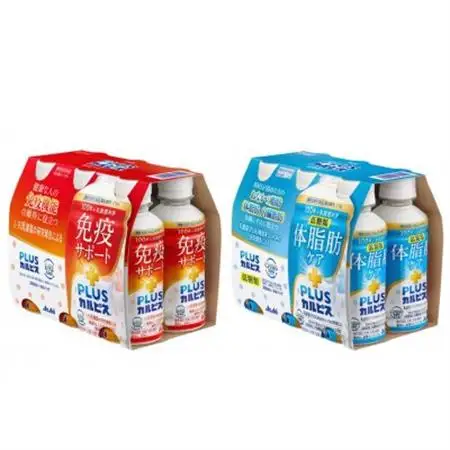 『PLUSカルピス(R)200ml』健康セット/免疫サポート12本 ＆ 体脂肪ケア12本_飲料・ドリンク  ジュース _【1505670】