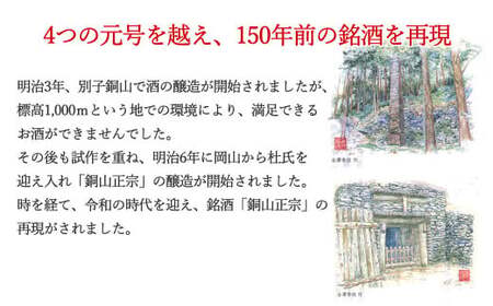 日本酒 純米酒 別子銅山の酒 「銅山正宗」 720ml 愛媛 近藤酒造