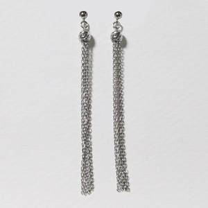 プラチナ ミラーボールタッセルピアス（小） プラチナ850 ネックレス ペンダント ジュエリー アクセサリー PT850 レディース 山梨県 甲斐市 BQ-116