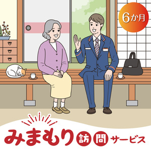 みまもり 訪問 サービス 6か月 C018-002 生活状況 郵便局 安心