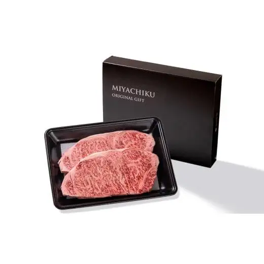 【お中元ギフト】【生産者応援】宮崎牛ロースステーキ2枚 計500g 牛肉 ステーキ 高級部位 ブランド牛 ミヤチク 内閣総理大臣賞4連覇＜47-15b＞