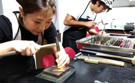 彫金 刻印 リング 制作 体験 コース 1名 指輪 FABBRICA OSAWA ／ 体験チケット