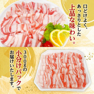 【小分け】 宮崎県産 豚肉 バラ しゃぶ 2.4kg 肉 豚 豚肉 国産豚肉 九州産豚肉 小分け豚肉 スライス 便利