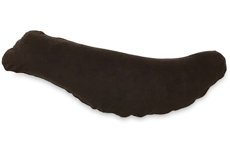 ドルフィン型抱き枕 あったかフリース枕カバー付 ブラウン [2315]