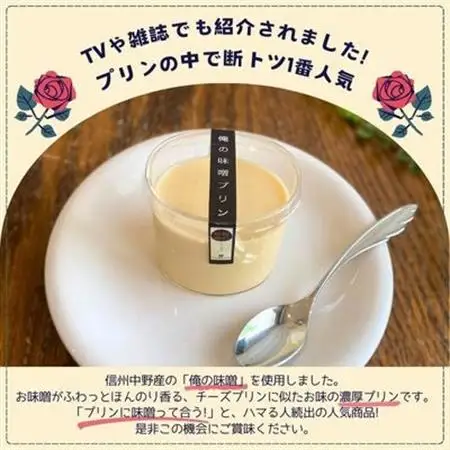 信州中野産 俺の味噌プリン(11個入)【配送不可地域：離島・北海道・沖縄県】【1497680】